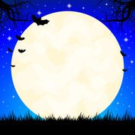 Halloween clip-art illustration N2