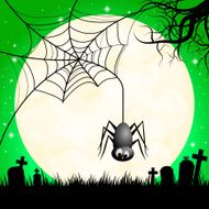 Halloween clip-art illustration N4