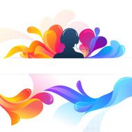 Abstract Background in Club Style