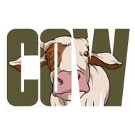 Cow sign