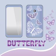Smartphone butterfly