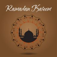 Ramadan Kareem Vector Illustration Greeting Card N7