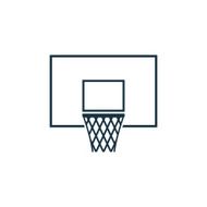 basketball basket icon