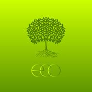 Vector ecologic symbol