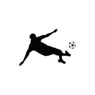 football players silhouettes N4