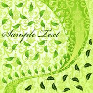 Vegetative abstract background modern N2