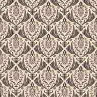 Seamless vector retro wallpaper Vintage baroque backgrounds N2