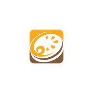 Abstract Bakery bread sign Vector Illustration