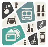 Beauty and makeup background