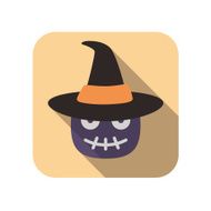 Halloween flat icon N2