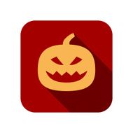 Halloween flat icon N7