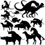 Animals mating