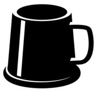 Beer mug vector icon