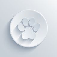Vector light circle icon Eps10 N38