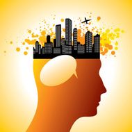 City on the head