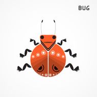 Bug sign Insect icon