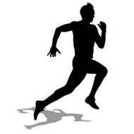 Running silhouettes N7