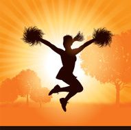 Cheerleader Background N4