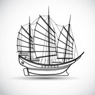 sailing ship N18
