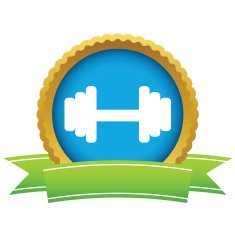 Gold weight logo