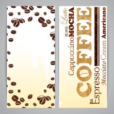Flayer templates for coffee menu N2