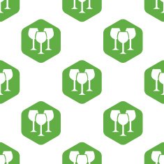Wine glass pattern N2
