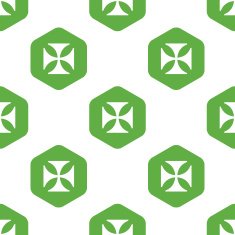 Maltese cross pattern N2