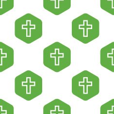 Christian cross pattern N2