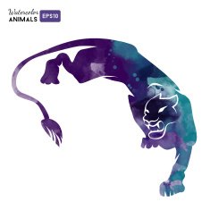 Animals Watercolor vector illustration N3
