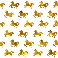 Racing horses seamless pattern Vector background