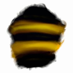 background bee coloring