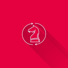 Chess knight icon N5