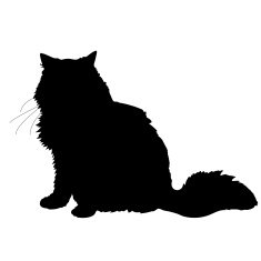 Cat Silhouette N45