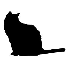 Cat Silhouette N46
