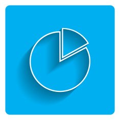 Circular diagram icon