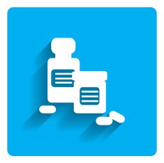 Pill bottles icon