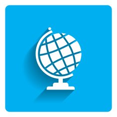 Earth globe icon N17