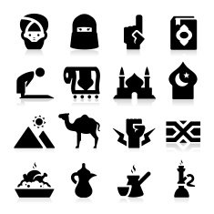 Arabian Culture Icons N2