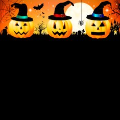 Halloween clip-art illustration N3