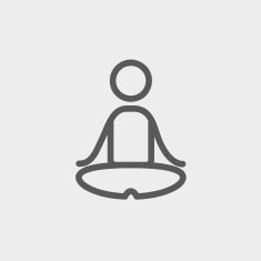 Yoga exercise thin line icon N2