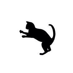 Cat Silhouette N50