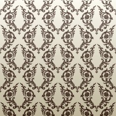 vector seamless vintage background brown white wallpaper N2