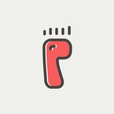 Foot thin line icon N2