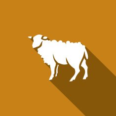 Sheep icon Vector Illustration