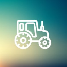 Offroad car thin line icon N2