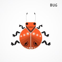 Bug sign Insect icon