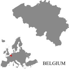 Belgium Map N6