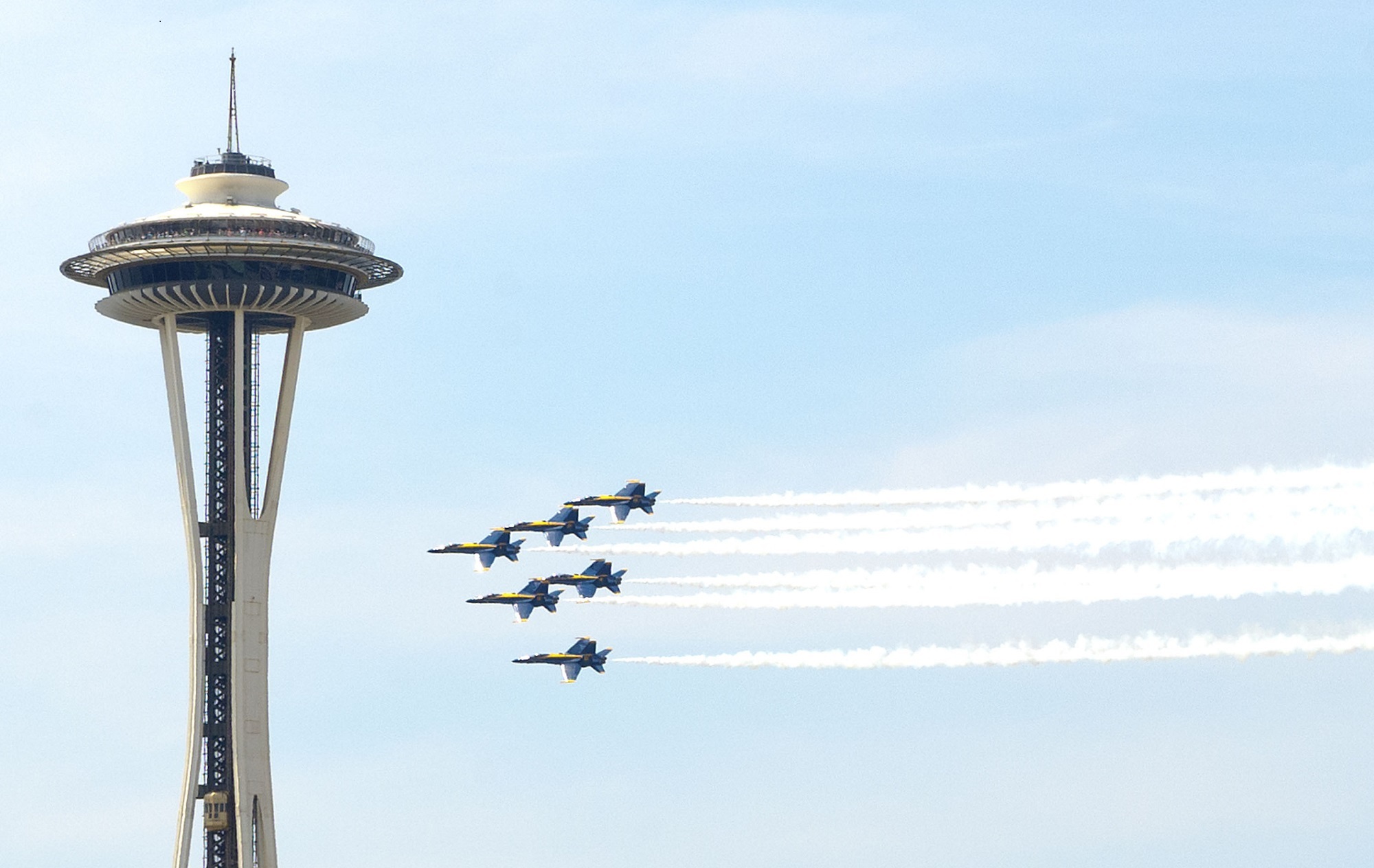 Navy blue angels in Seattle free image download