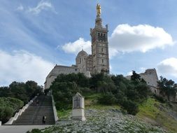 Marseille church with name "the good mother"