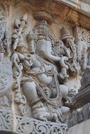 ganesha, buddhist goddess, stone carving, india